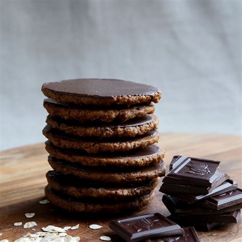 Chocolate And Oat Biscuits Irrewarra Sourdough Bakery