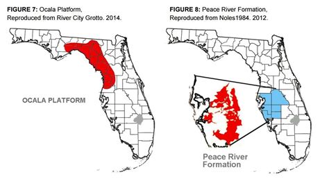 Karst Features In Florida Include Sinkholes Springs Caves