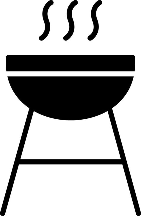 Grill Glyph Icon Vector Art At Vecteezy