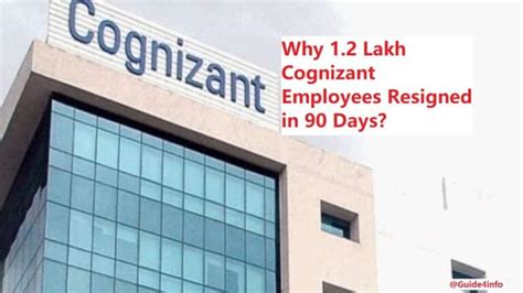 Why 1 2 Lakh Cognizant Employees Resigned In 90 Days