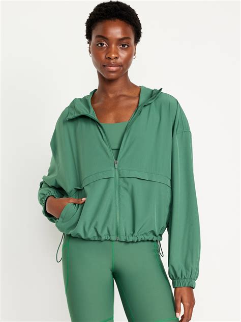 Stretchtech Crop Zip Jacket Old Navy