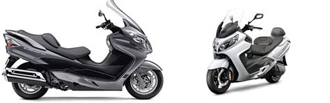 Motorrad Vergleich Suzuki Burgman Vs Sym Maxsym I