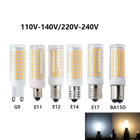 G9 12w 16w Led Cob Corn Light Bulbs Super Bright E26 E27 B22 E14 Screw Bayonet Base Lamps Ac