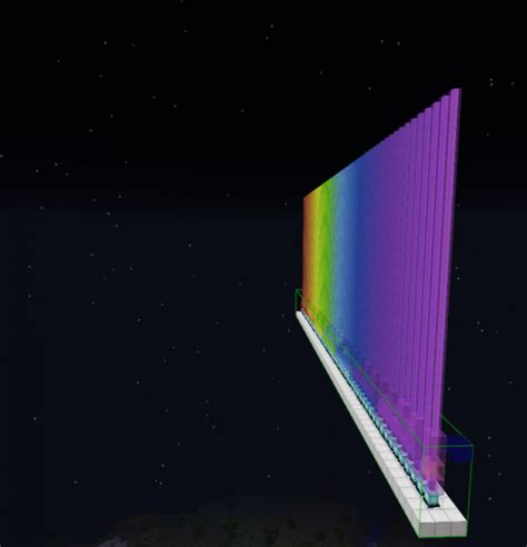 Rainbow Beacon scematic Minecraft Map