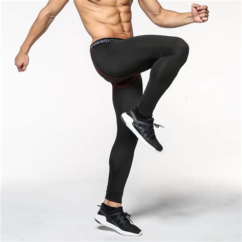 Basketball Leggings Fitness Tights Jogging Pants Men Running