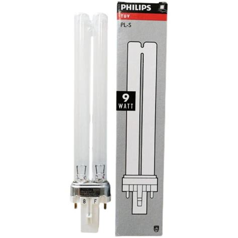 Philips Tuv Pl S W P Fluorescent Light Bulb W Pins Germicidal Uvc