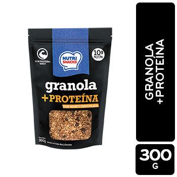 Granola Proteina Nutrisnacks Bolsa 300 G Auto Mercado