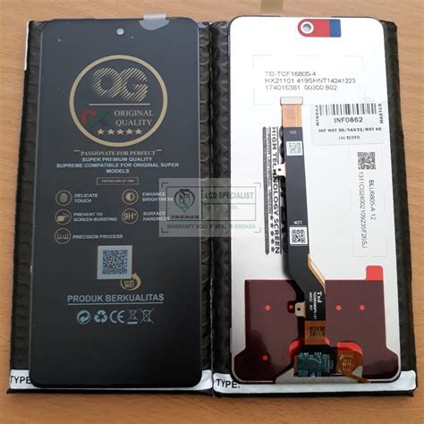 Jual LCD INFINIX HOT X HOT G X HOT HOT PRO NOTE NOTE G SPARK