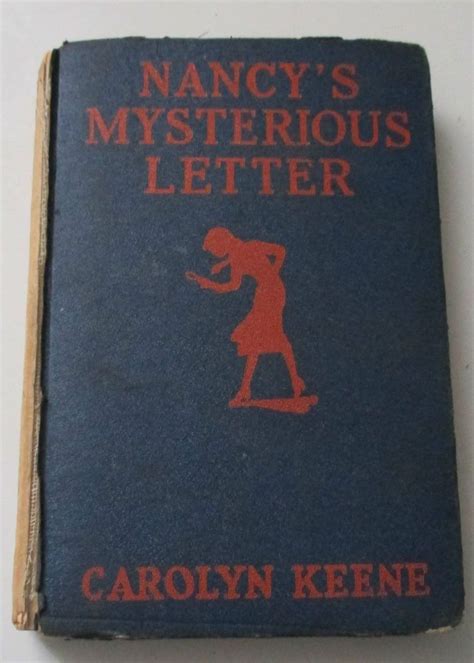 Nancys Mysterious Letter 1932 Edition By Carolyn Keene Nancy Drew