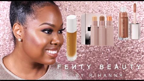 Fenty Beauty Full Face Demo And Review Youtube