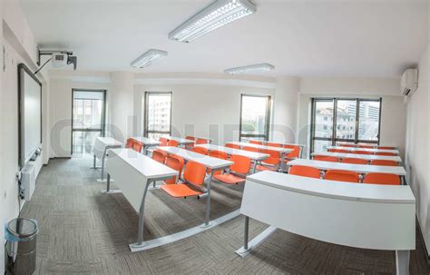 Modern Classroom Stock Image Colourbox