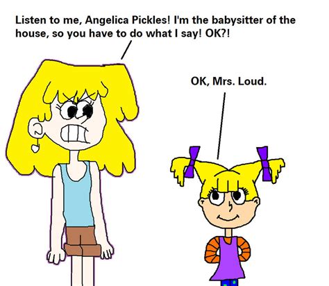 Angelica Pickles Needs To Do What Lori Loud Says By