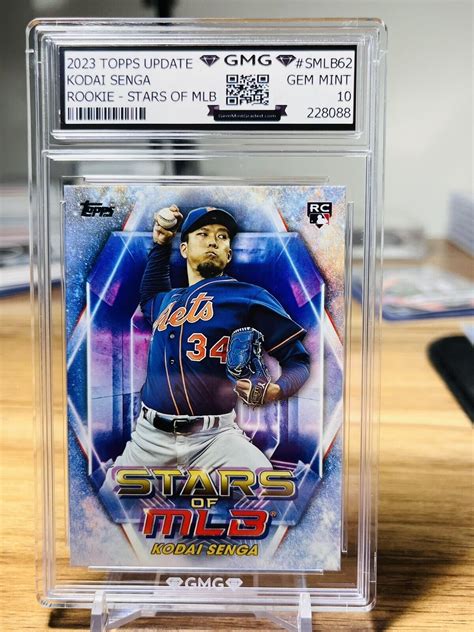 Topps Update Kodai Senga Rookie Stars Of Mlb Gmg Graded Gem