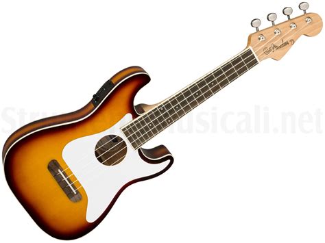 Fender Fullerton Strat Uke Sunburst Strumenti Musicali Net