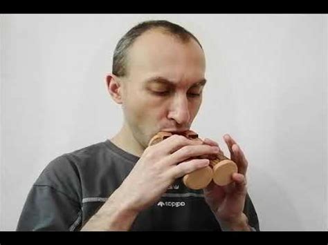Двойная Окарина Кленовая тональность ФА минор | Double Ocarina Maple ...