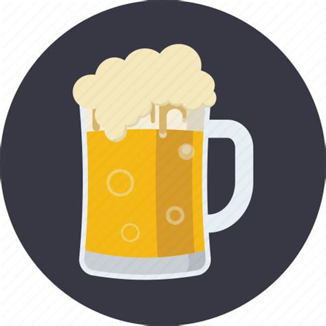 Alcohol Beer Beverage Foam Froth Jug Mug Icon Download On