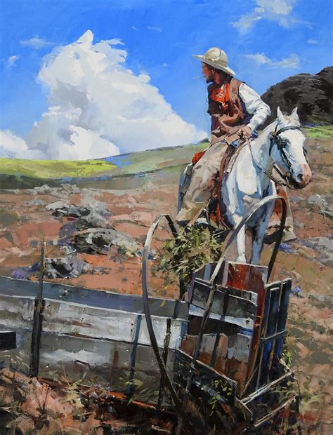 Western Cowboy Landscape Paintings