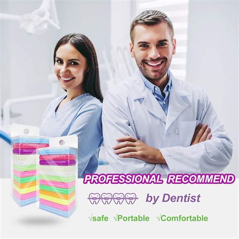 Unidades De Cera Ortod Ntica Cera Dental Colorida Para Aparatos