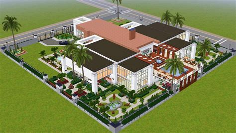 modthesims.info/m/8861849 | House outer design, Architecture, Mansions