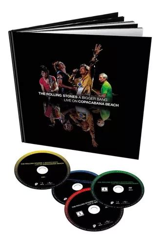 The Rolling Stones A Bigger Bang Live Copacabana Dvd Y Cd Mercadolibre