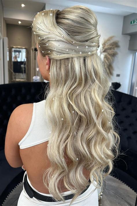 Peinados Con Perlas Imagenes Con Ideas Para El Cabello