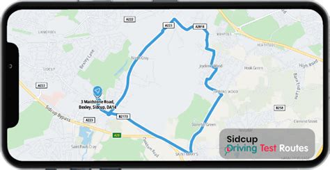 Driving Test Route Area Sidcup Drive Academy