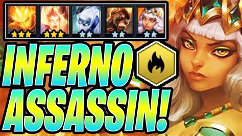 INFERNO ASSASSIN INSANITY TRY THIS Teamfight Tactics TFT RANKED