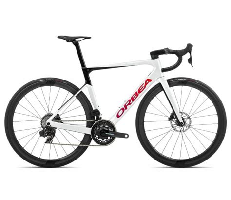 Orbea ORCA M21e Ltd PWR White Chic Black Gloss Aero Rennräder