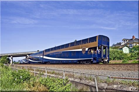 Northbound Rocky Mountaineers Coastal Passage Train Flickr