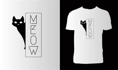 Premium Vector Cat T Shirt Design