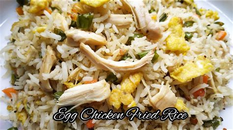 Restaurant Style Egg Chicken Fried Rice Indo Chinese Recipe By Pritha’s Cooking House Quick