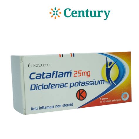 Jual Cataflam Mg Blister Isi Tablet Kalium Diklofenak Nyeri