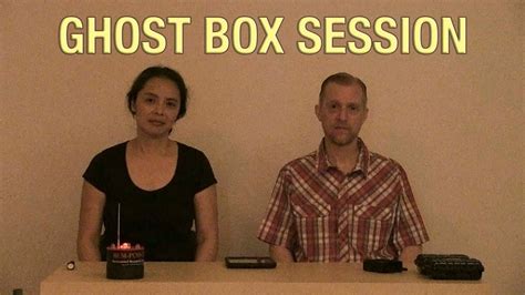 Ghost Box Session With Spirits In Our Haunted House Youtube