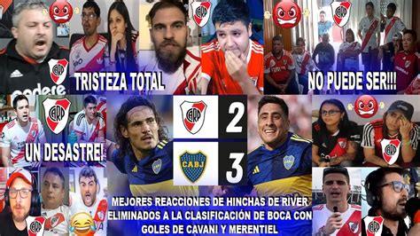 Mejores Reacciones De Hinchas De River Eliminados A River Boca Con