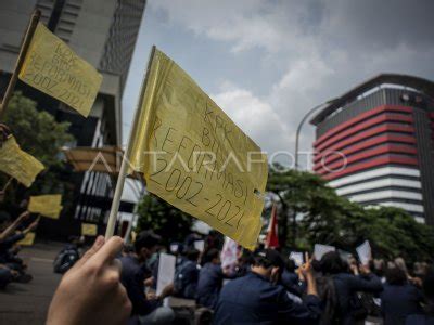 Aksi Tolak Pelemahan Kpk Antara Foto