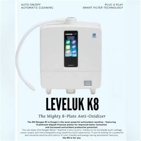 Enagic Kangen Leveluk K Acqua Ionizzatore Alkalised Off