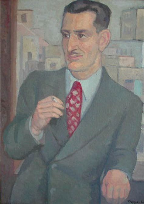 Retrato de Rubén Salazar Mallen de Fernando Leal en Museo Blaisten