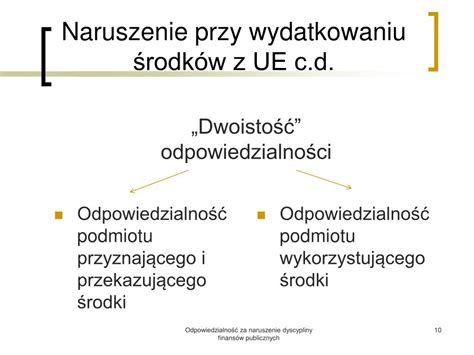 Ppt Odpowiedzialno Za Naruszenie Dyscypliny Finans W Publicznych