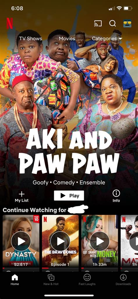 Justnenye On Twitter Aki And Pawpaw Is Now On Netflix My Joy Knows