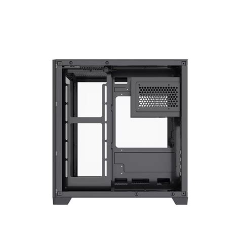 Vỏ Case VITRA CRYSTAL S1 LITE Black MATX Màu đen Rad 240