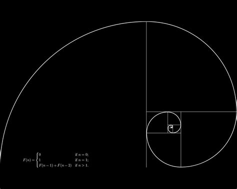 X Minimalism Fibonacci Sequence Golden Ratio Mathematics Spiral