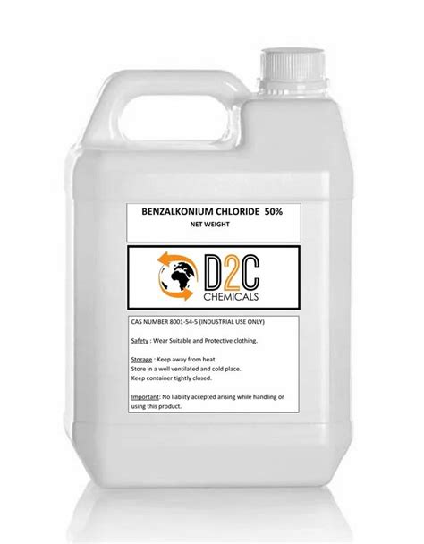 50 Benzalkonium Chloride BKC For Germicide Liquid At 120 Kg In Mumbai