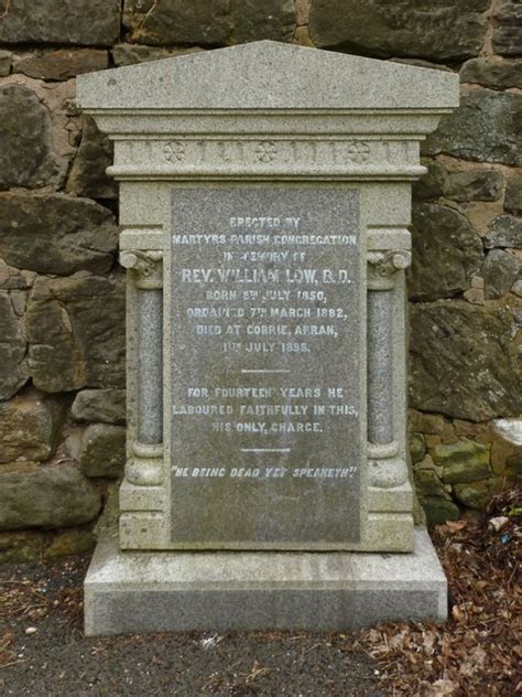 Memorial To William Low Lairich Rig Geograph Britain And Ireland