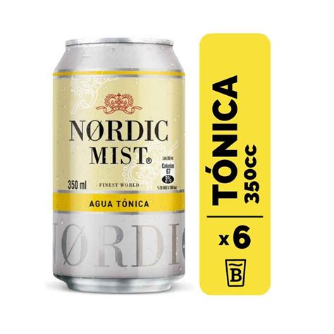 Bebida Nordic Tonica Lata Cc Bienvenido A Elbrindis Cl