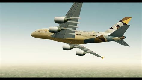 Hd Infinite Flight Multiplayer Atc Airbus A380 Etihad Takeoff At