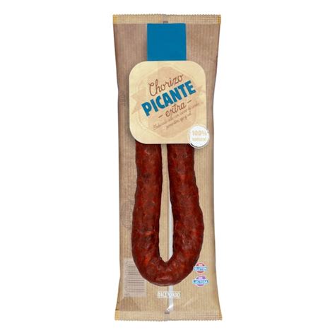 Precio En Mercadona De Chorizo Picante Extra Hacendado Pieza 0 28 Kg 2