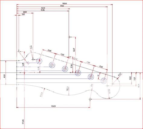 Fender Tele Headstock Template