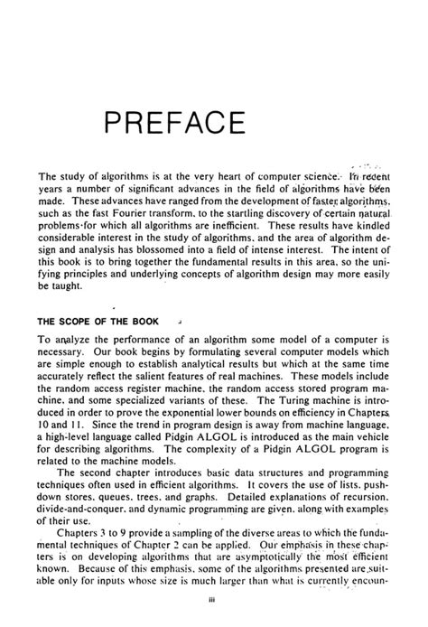 The Design And Analysis Of Computer Algorithms Aho Hopcroft And Ullman 1974 01 11 Pdf