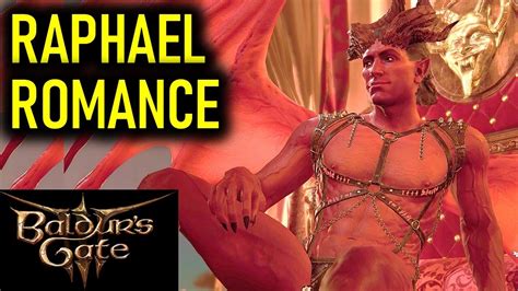 Raphael Romance Baldurs Gate 3 Bg3 Youtube