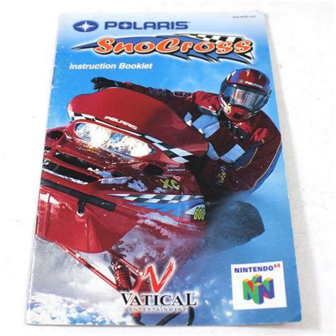 Manual Polaris Snocross Nintendo